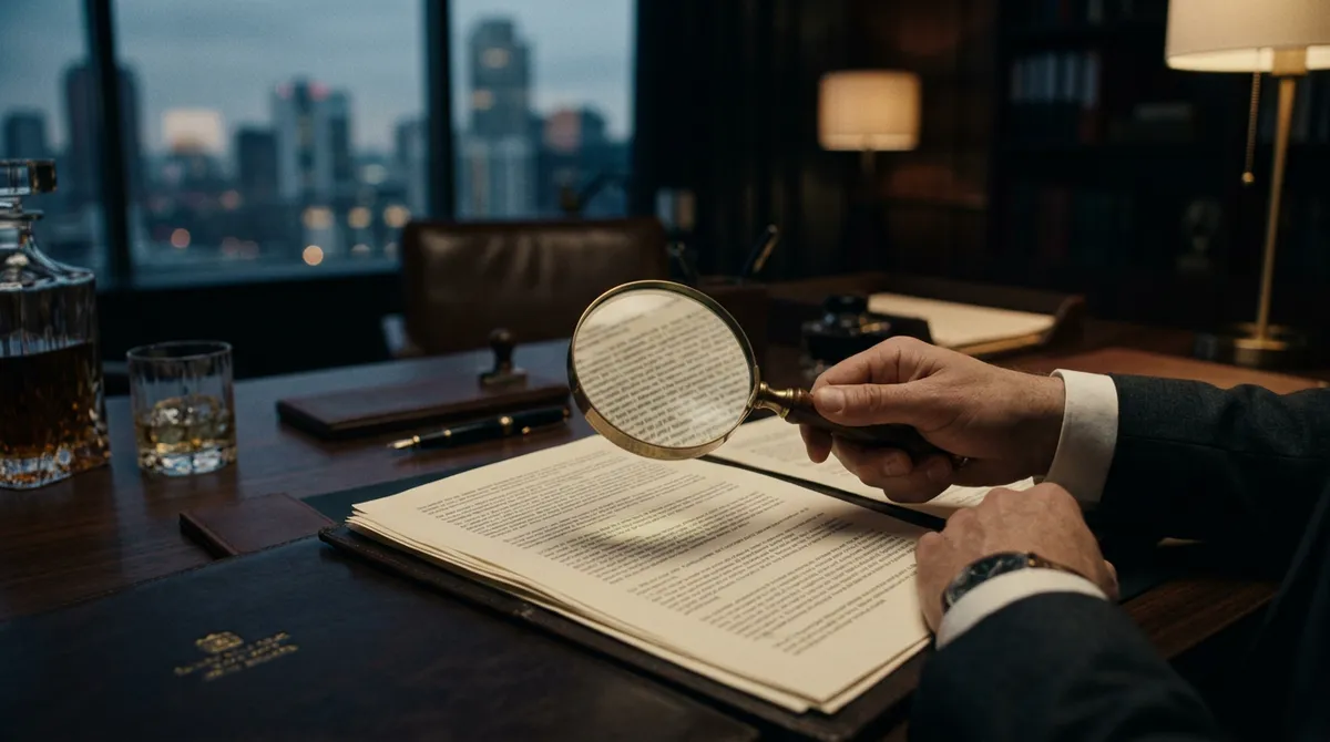 Dokument polisy z zaznaczonymi wyłączeniami ochrony